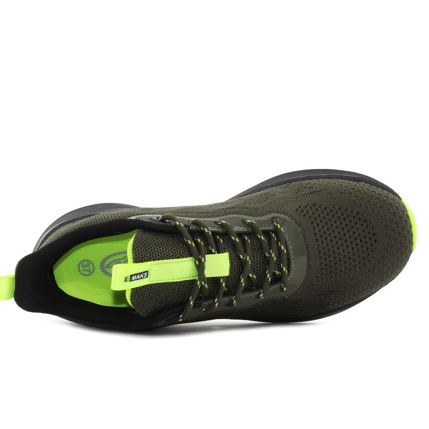 Emaks - Lane sötétzöld női cipő