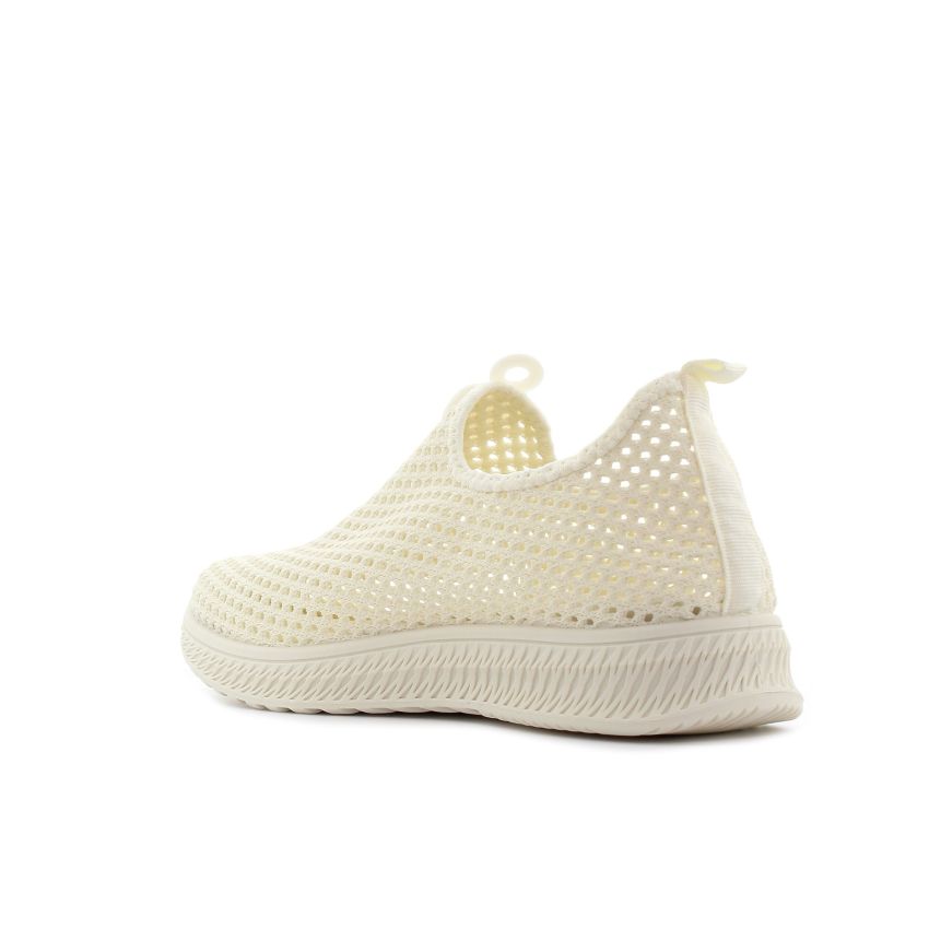 Emaks - Sport bézs női bebújós cipő