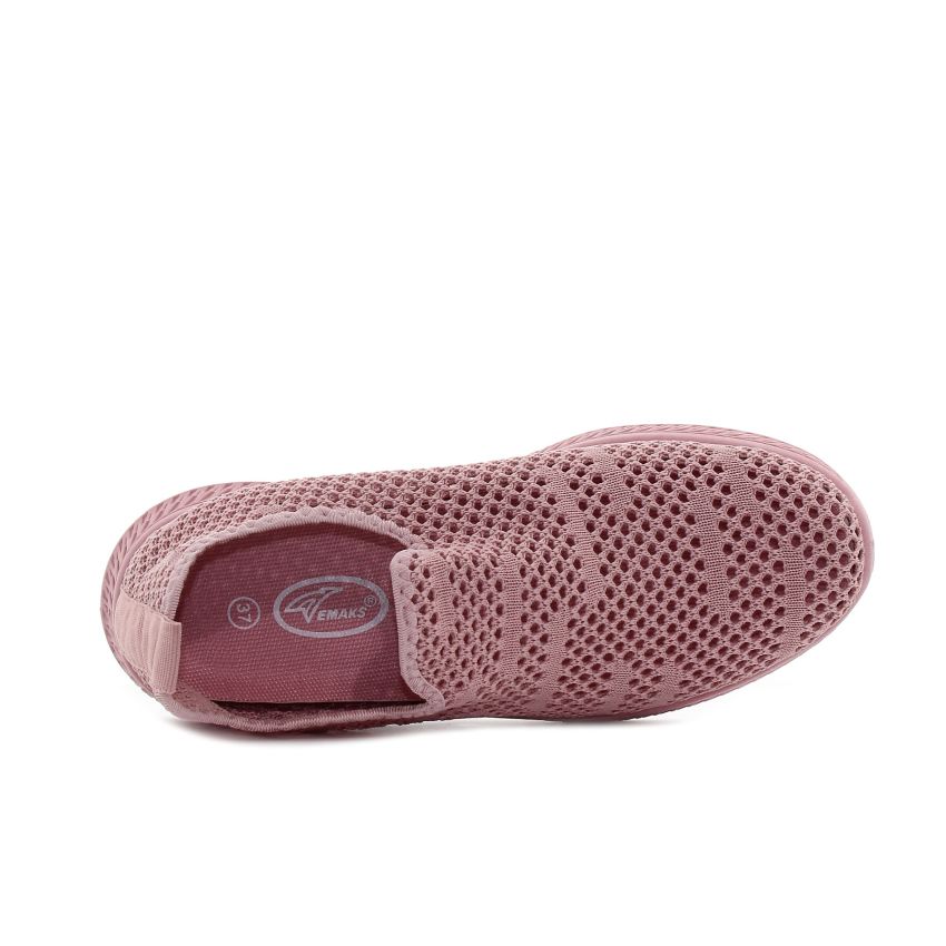 Emaks - Net rózsaszín női bebújós cipő