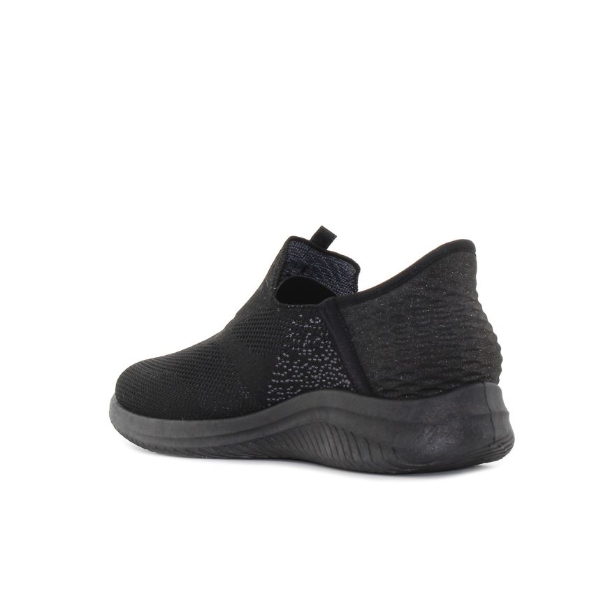 Emaks - Easy fekete férfi bebújós cipő