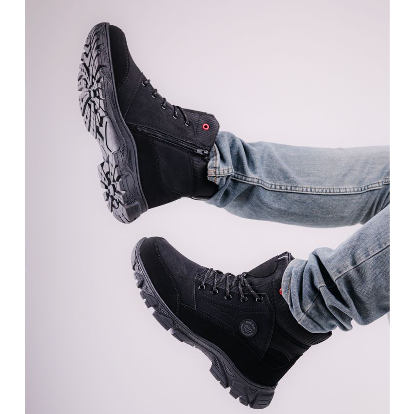 Emaks Outdoor - Protector fekete férfi bakancs