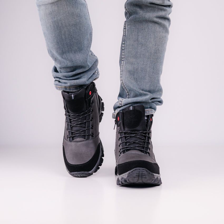 Emaks Outdoor - Protector szürke férfi bakancs