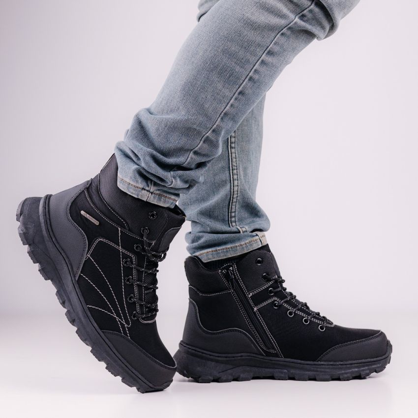 Emaks - Outdoor - Adventure fekete férfi bakancs