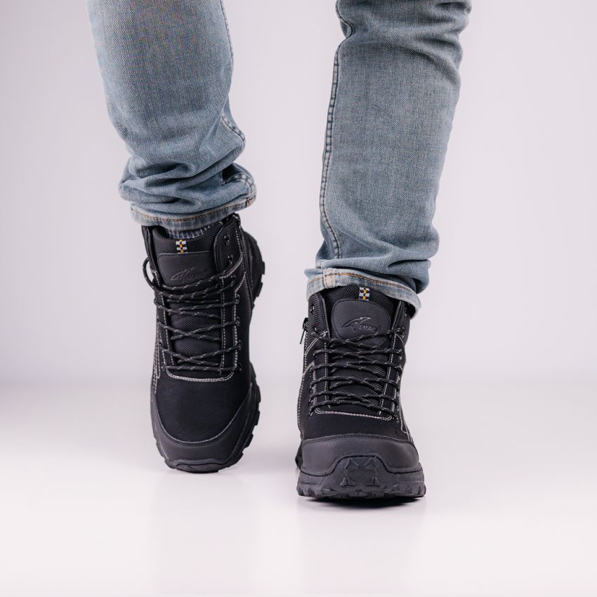 Emaks - Outdoor - Adventure fekete férfi bakancs