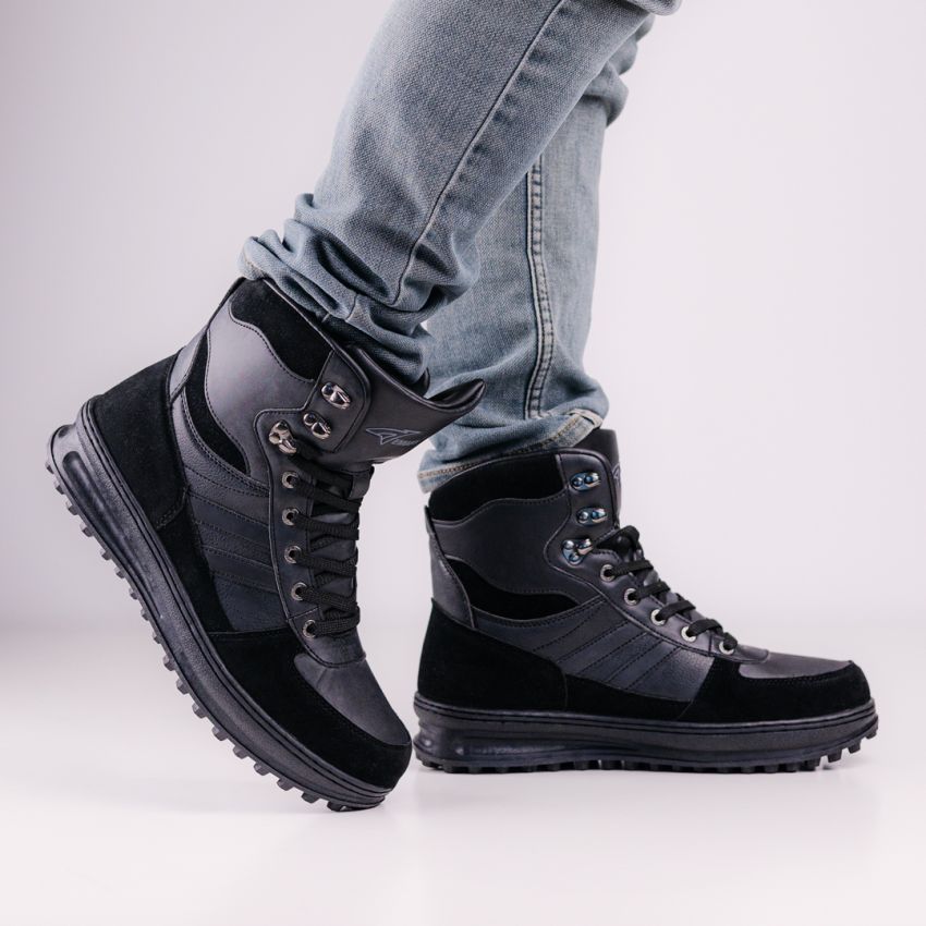 Emaks - Ram-X fekete férfi bakancs