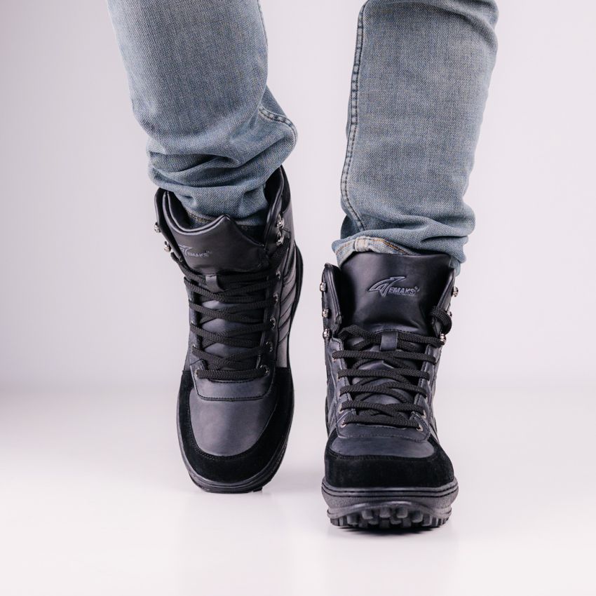 Emaks - Ram-X fekete férfi bakancs