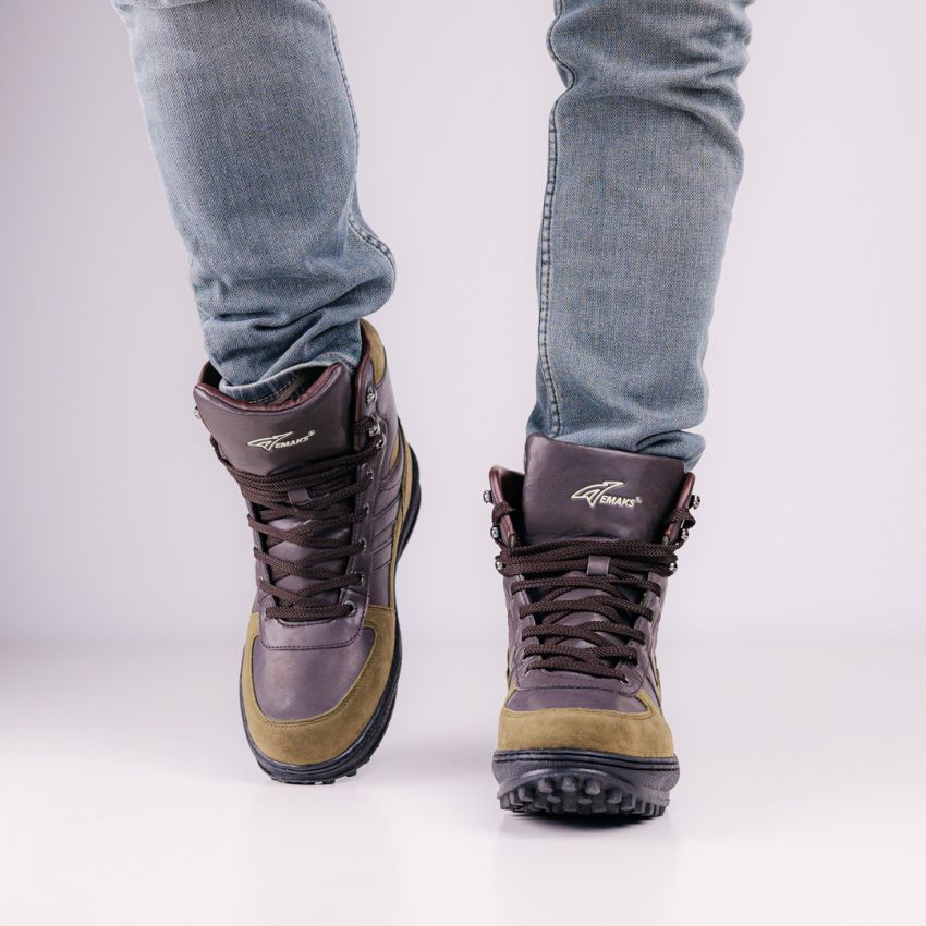 Emaks - Ram-X barna férfi bakancs