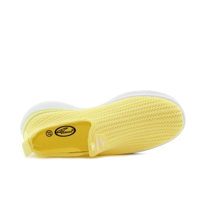Emaks - Airy sárga női bebújós cipő
