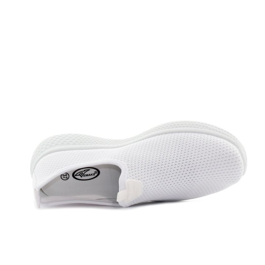 Emaks - Tee fehér női bebújós cipő
