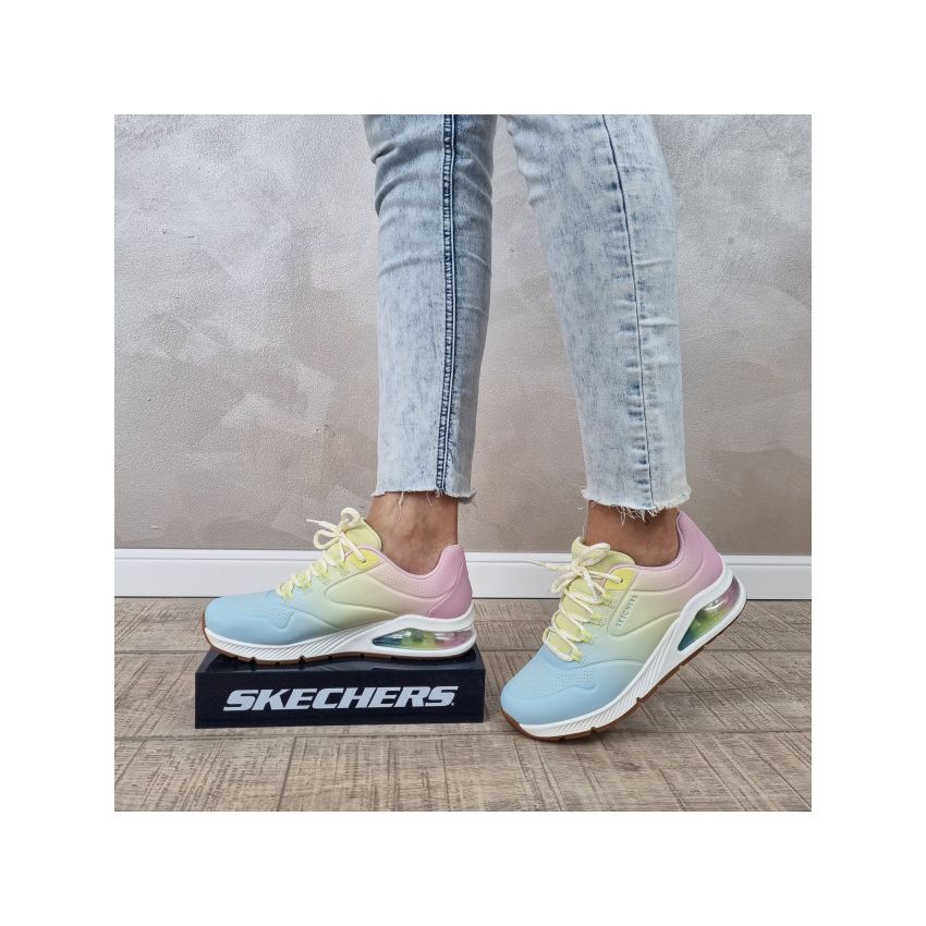 Skechers Uno 2 - Color Waves színes női cipő