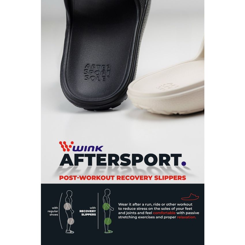 Wink - Aftersport bézs férfi papucs