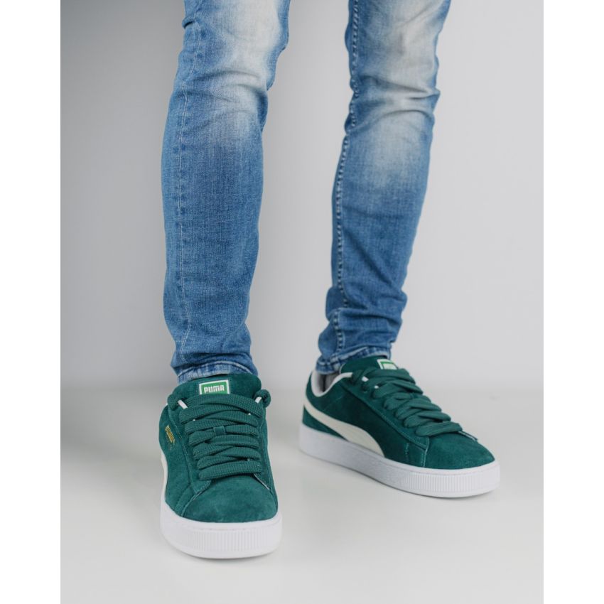 Puma Suede XL sötétzöld férfi cipő