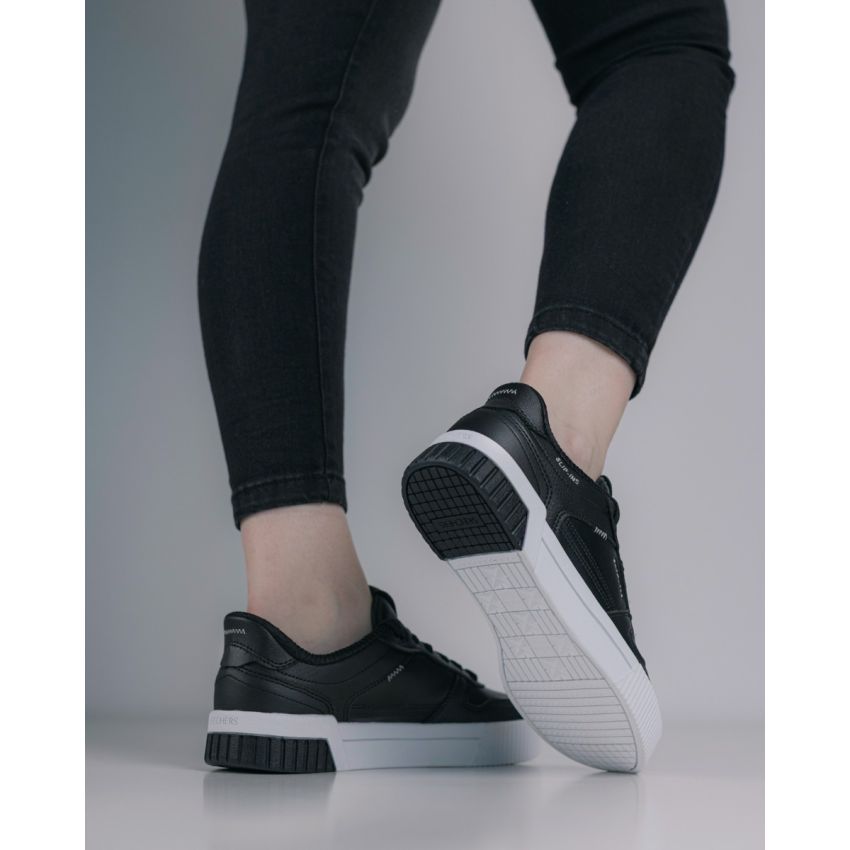 Skechers Slip-Ins Jade - Put It In Neutral fekete női cipő