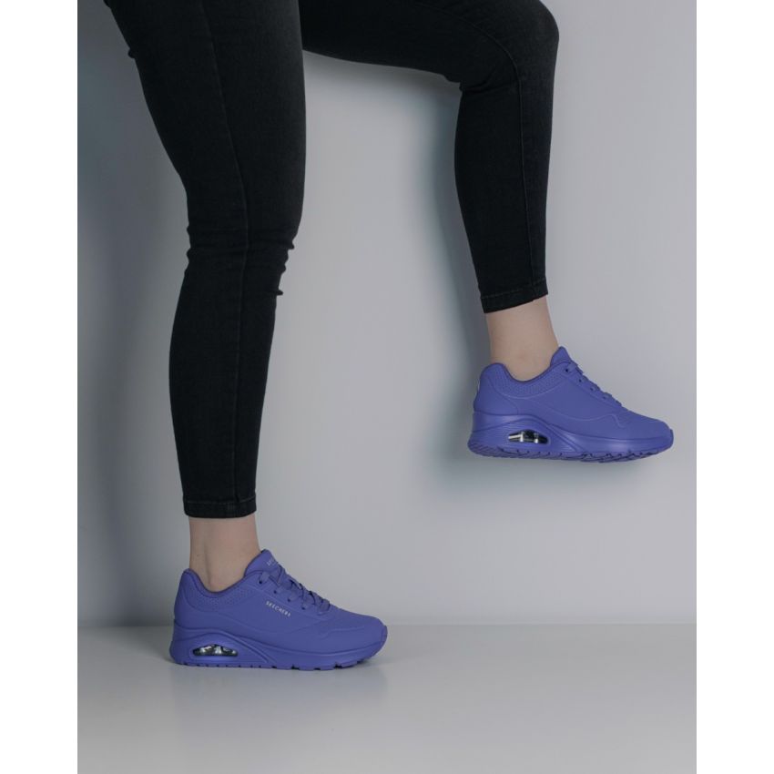 Skechers Uno - Stand On Air lila női cipő