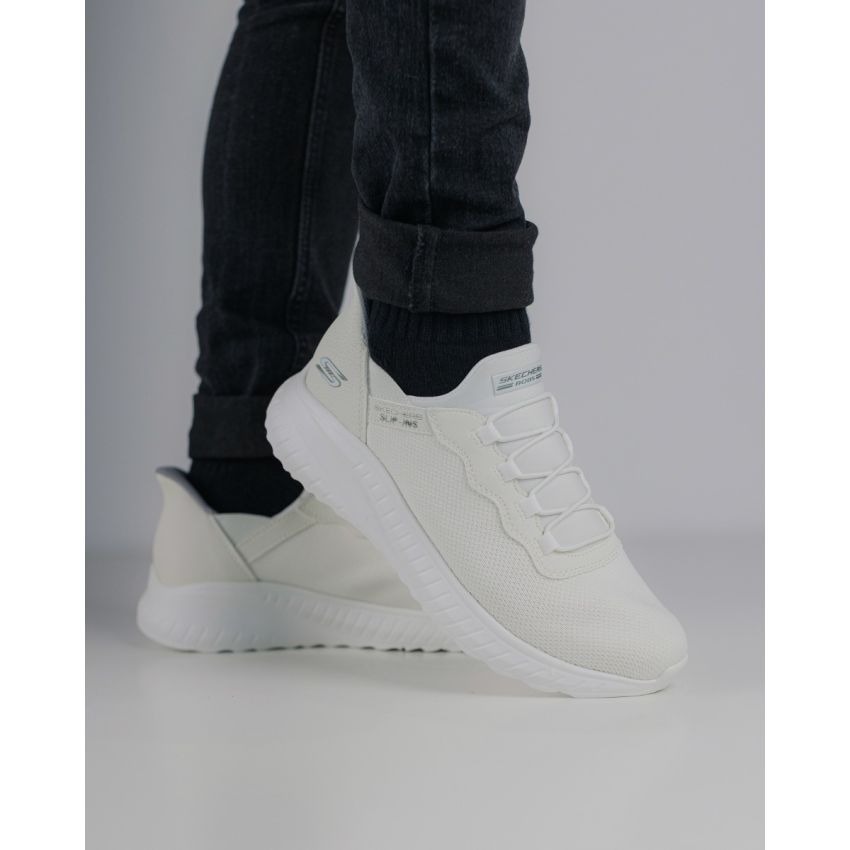 Skechers Slip-Ins - Bobs Sport Squad Chaos - Daily Hype törtfehér férfi bebújós cipő