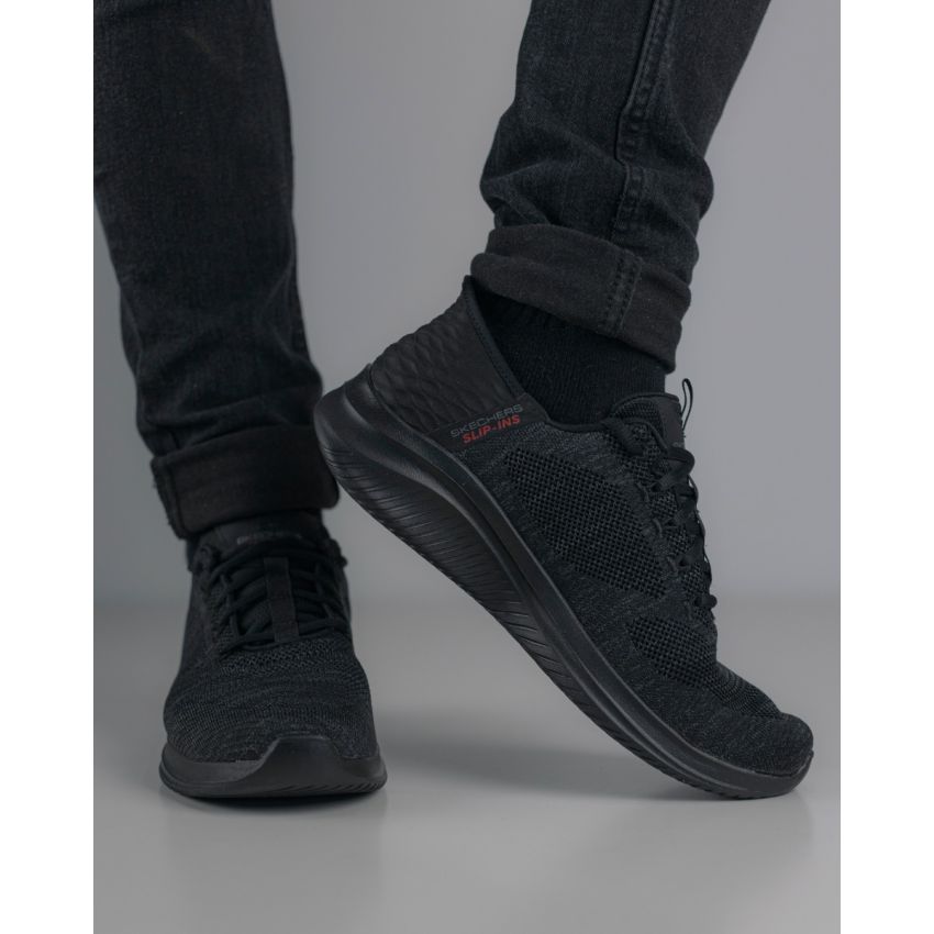 Skechers Slip-Ins - Ultra Flex 3.0 - New Arc fekete férfi cipő