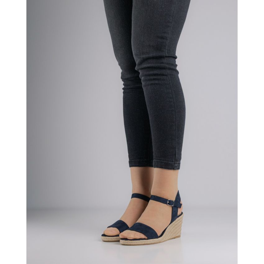 Tamaris sötétkék női szandál