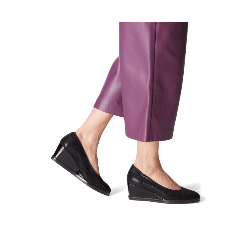 Tamaris fekete női cipő