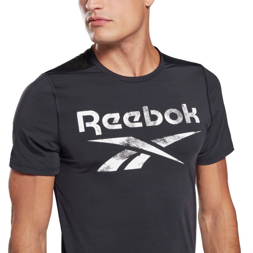 Reebok Activchill fekete férfi rövidujjú