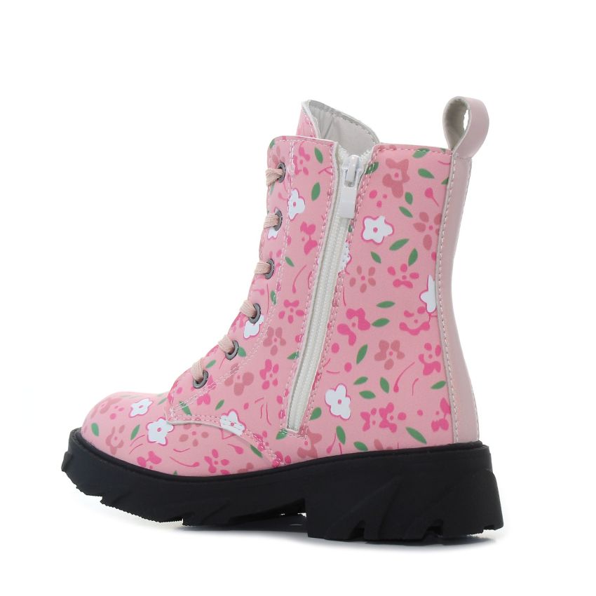 Borgo CSCK - Garden rózsaszín gyerek bakancs