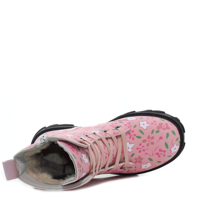 Borgo CSCK - Garden rózsaszín gyerek bakancs