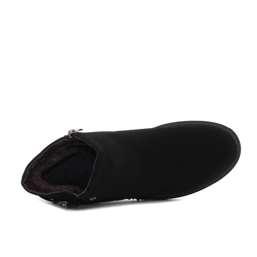 Yolera - Dia fekete női bokacsizma