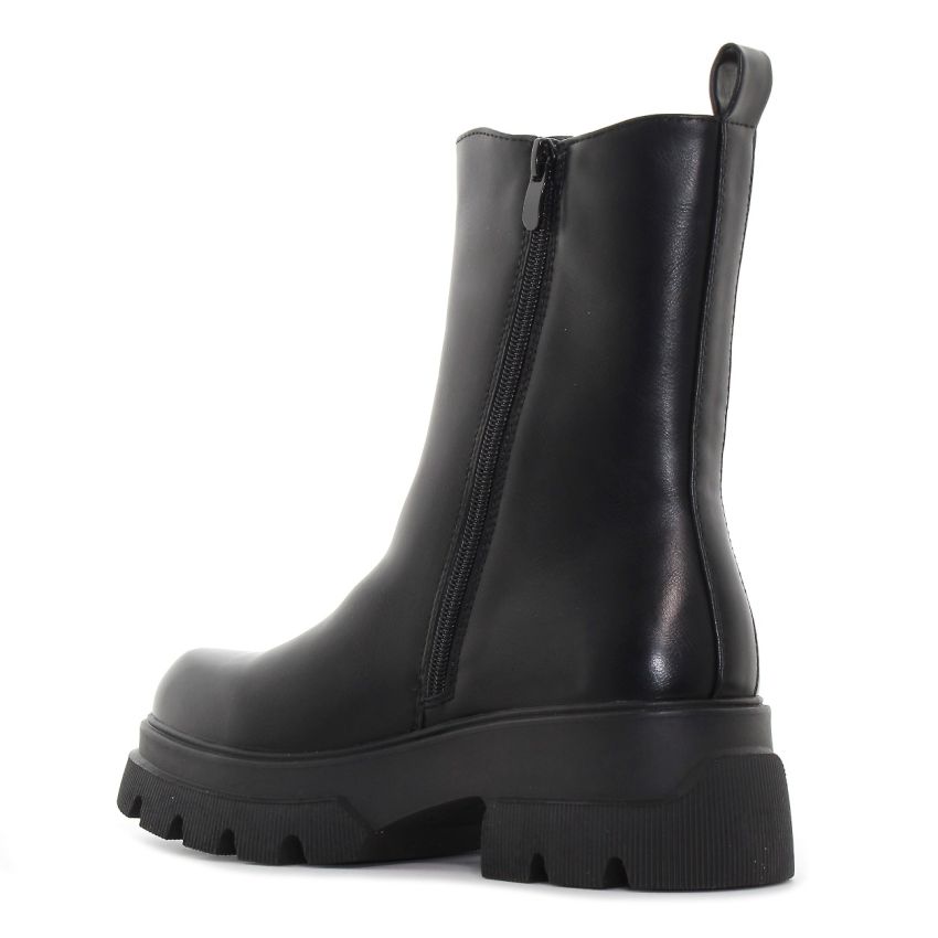 Monogrant - Evelina fekete női bokacsizma