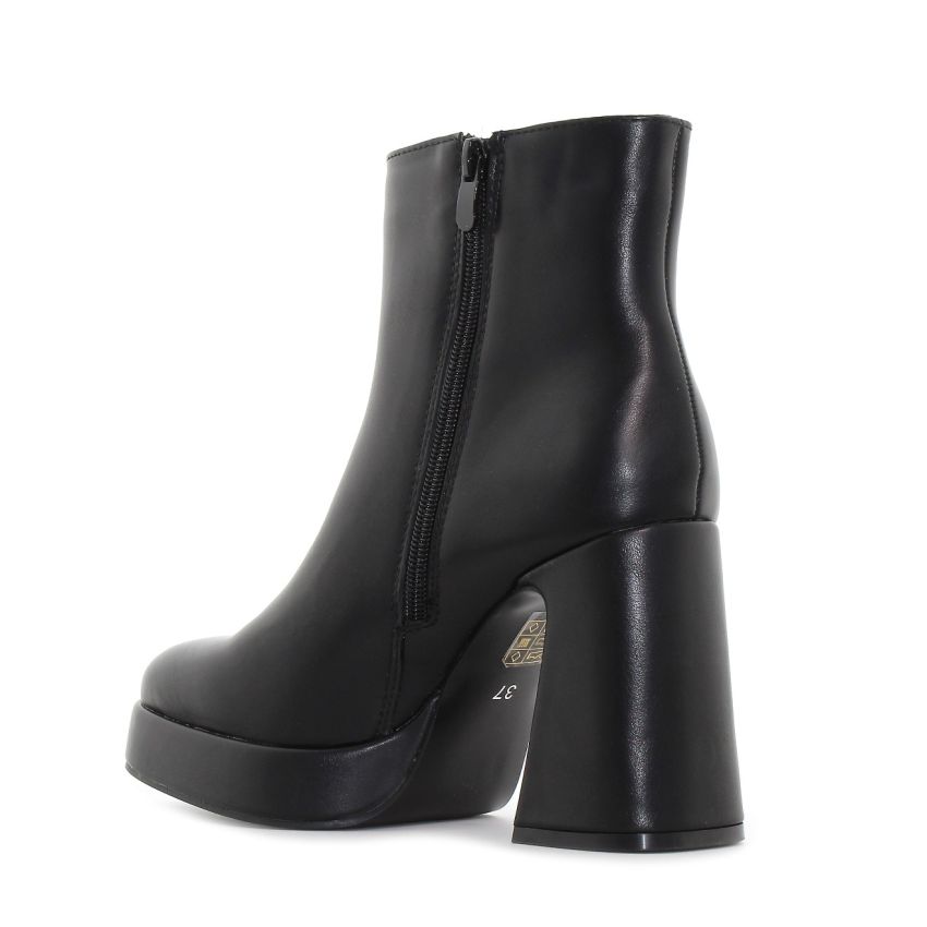 Monogrant - Night fekete női bokacsizma