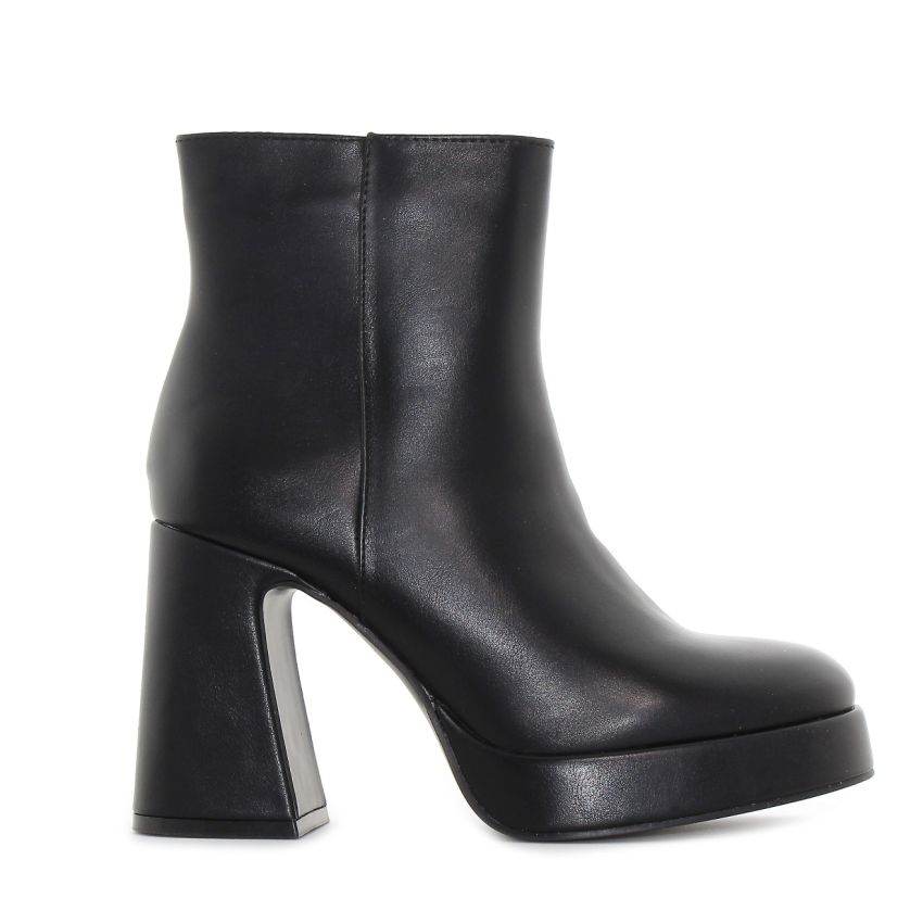 Monogrant - Night fekete női bokacsizma