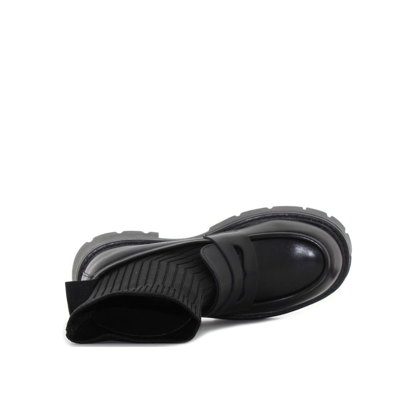 Monogrant - Tina fekete női bokacsizma