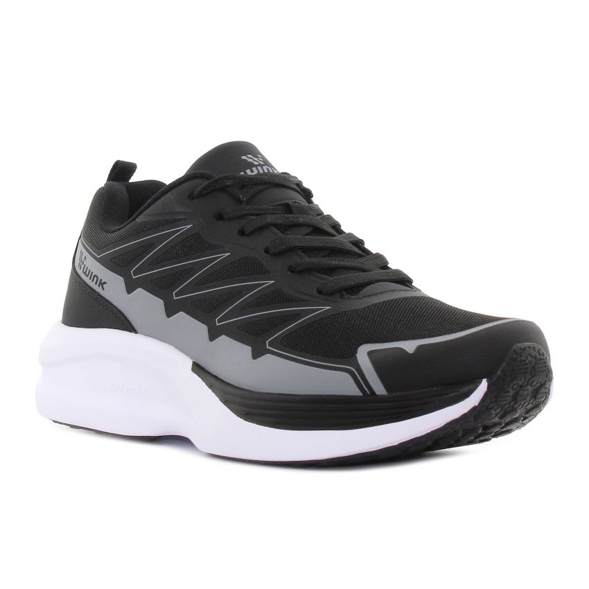 Wink - Exown Rors fekete férfi sport cipő
