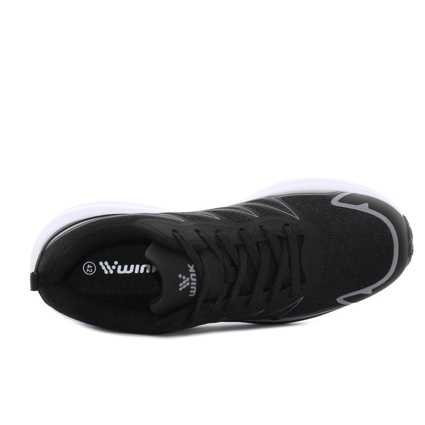 Wink - Exown Rors fekete férfi sport cipő