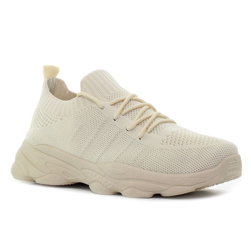 Bosido Trainers bézs női cipő