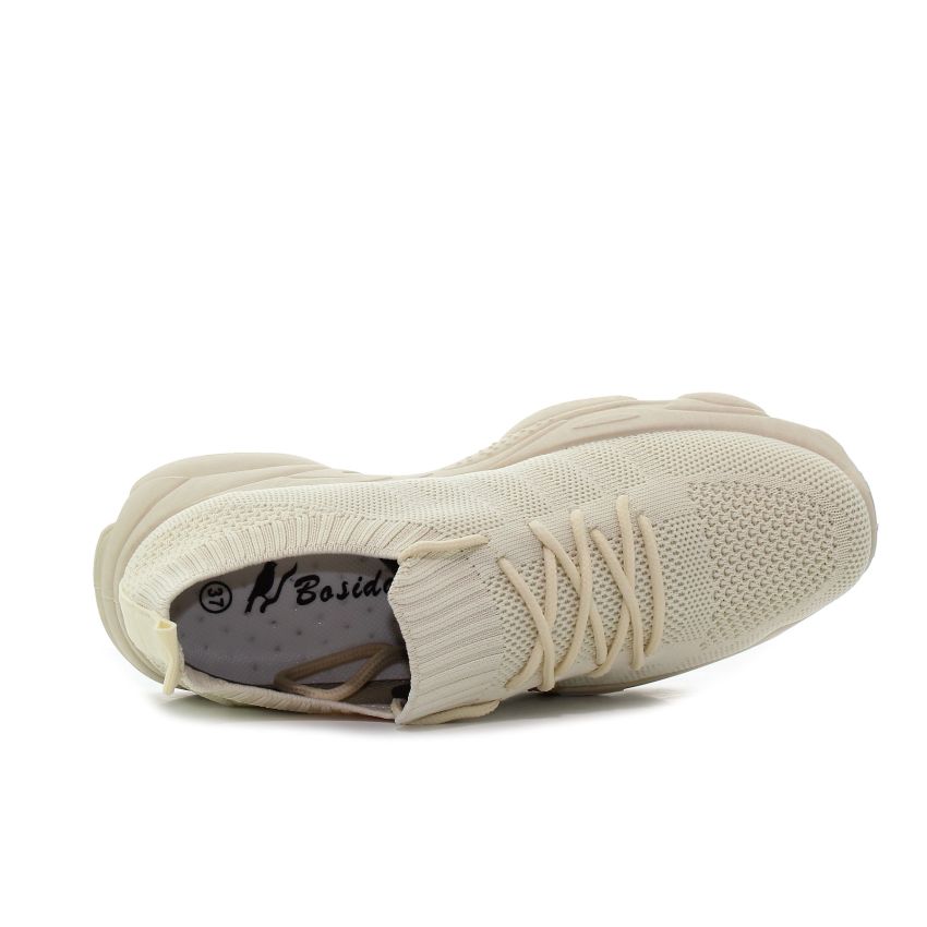 Bosido Trainers bézs női cipő