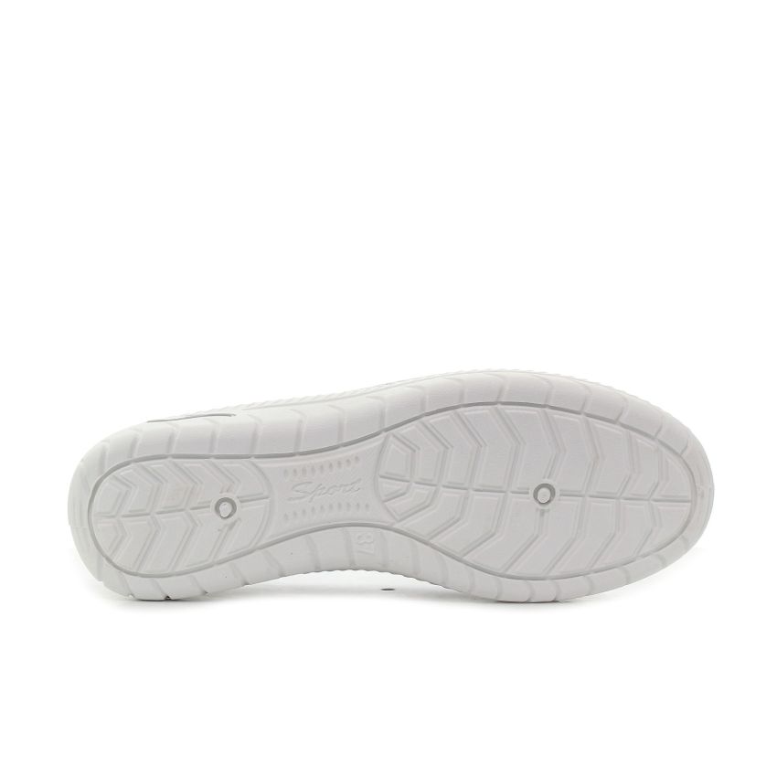 Bosido Rebeka szürke női bebújós cipő