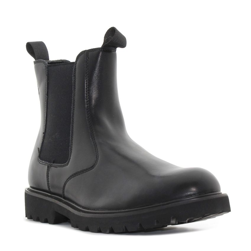 Monogrant - Stone fekete férfi bokacsizma