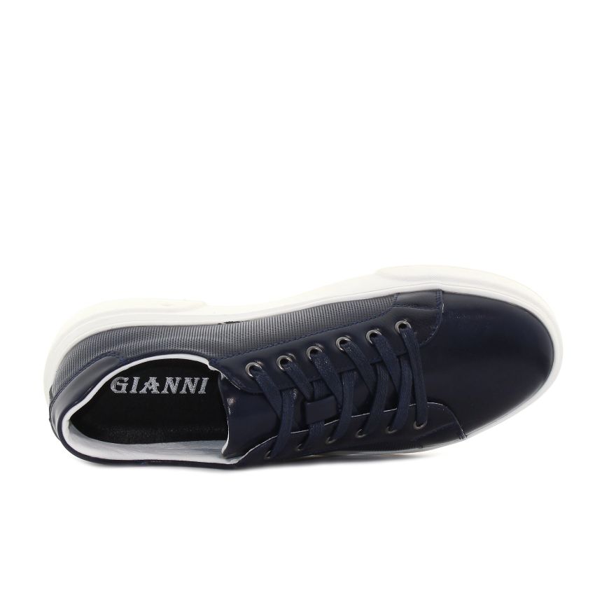 Monogrant - Gianni sötétkék férfi cipő
