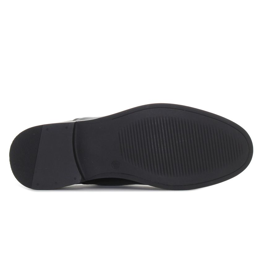 Monogrant - Jeff fekete férfi cipő