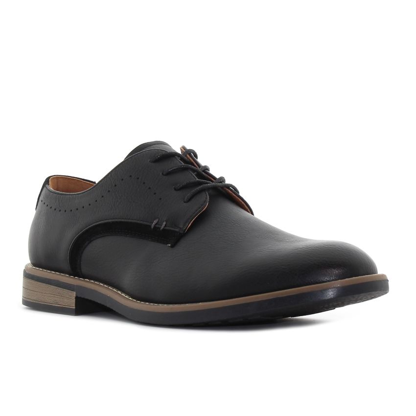 Monogrant - Rex fekete férfi cipő