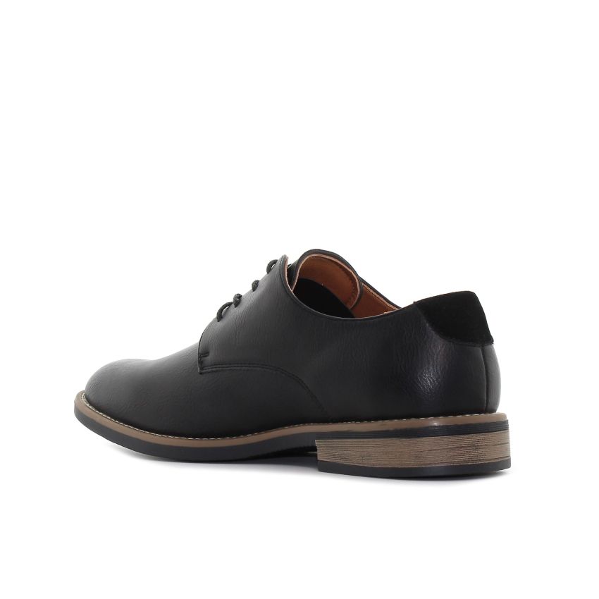 Monogrant - Rex fekete férfi cipő