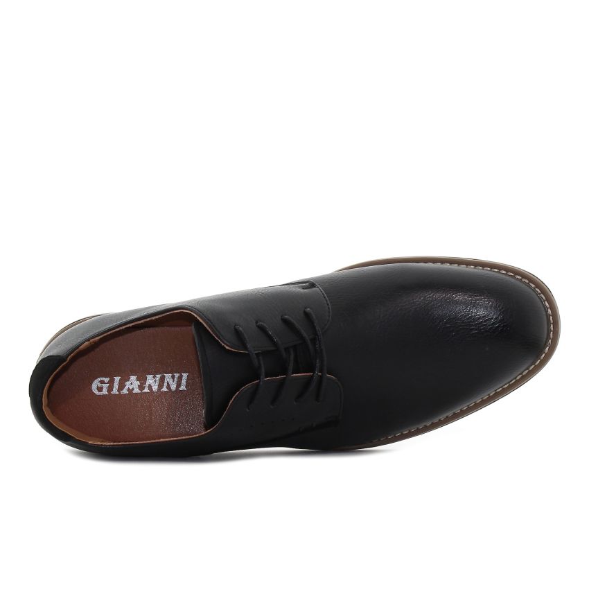 Monogrant - Rex fekete férfi cipő