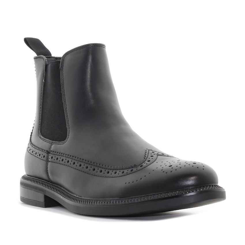 Monogrant - Phill fekete férfi bokacsizma