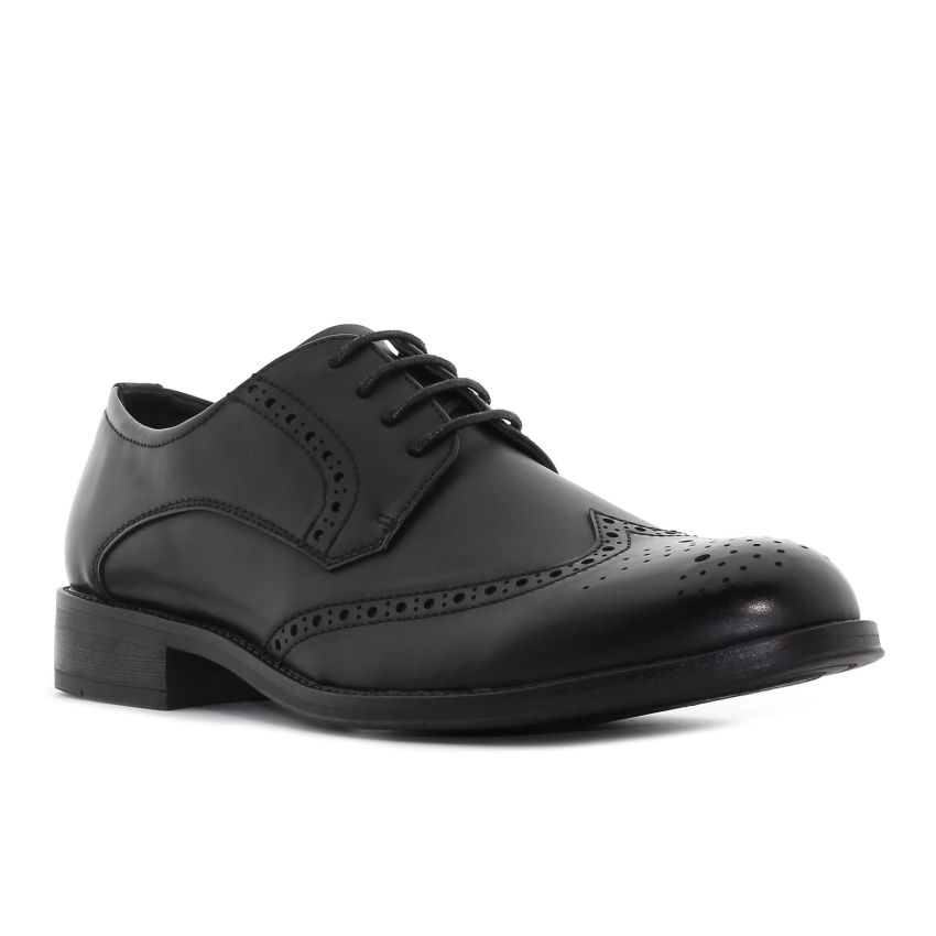 Monogrant - Carl fekete férfi cipő