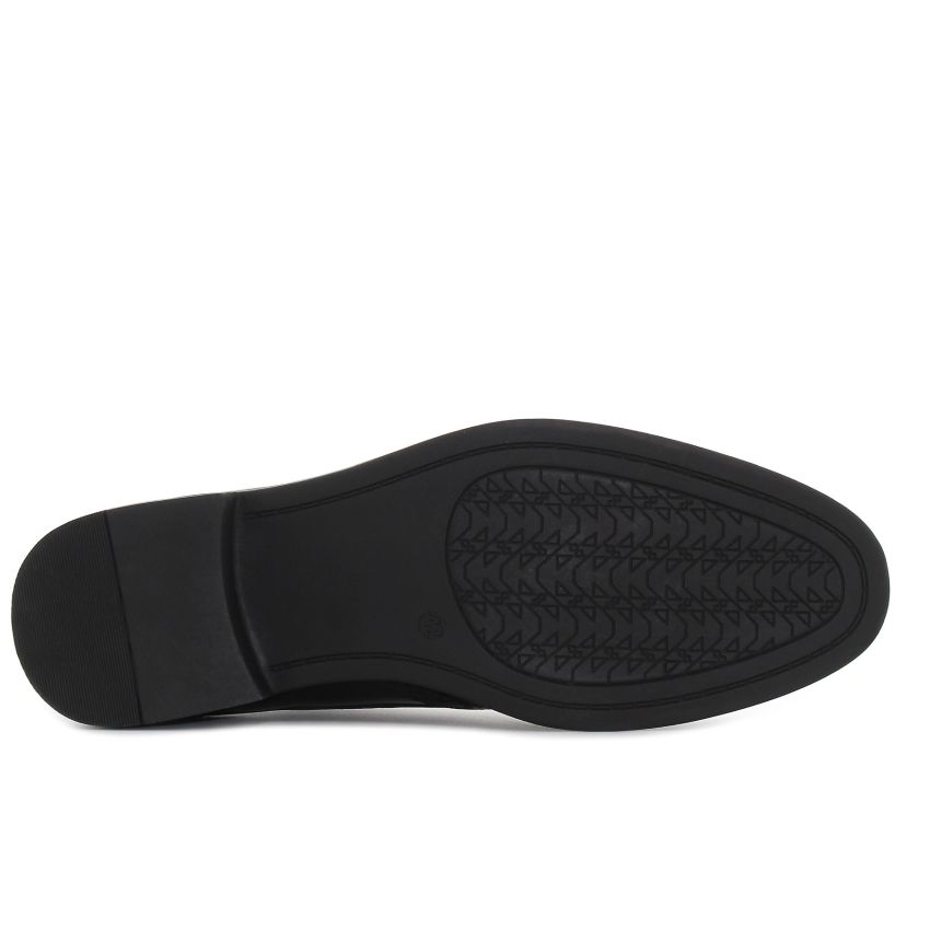 Monogrant - Carl fekete férfi cipő