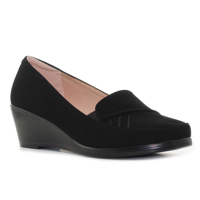 Bosido Anni fekete női magassarkú