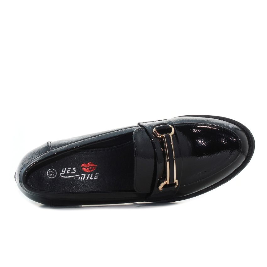 Borgo Yesmile - Lisan fekete női cipő