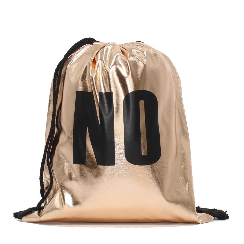Borgo Yes/No arany latex tornazsák