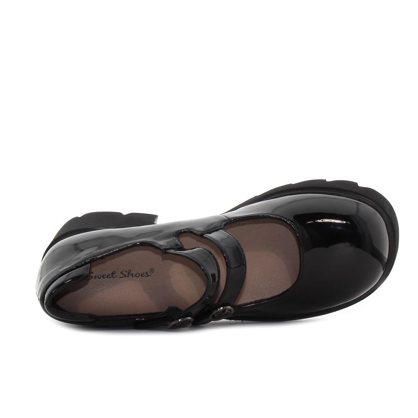 Monogrant - Vi Bold fekete női magassarkú