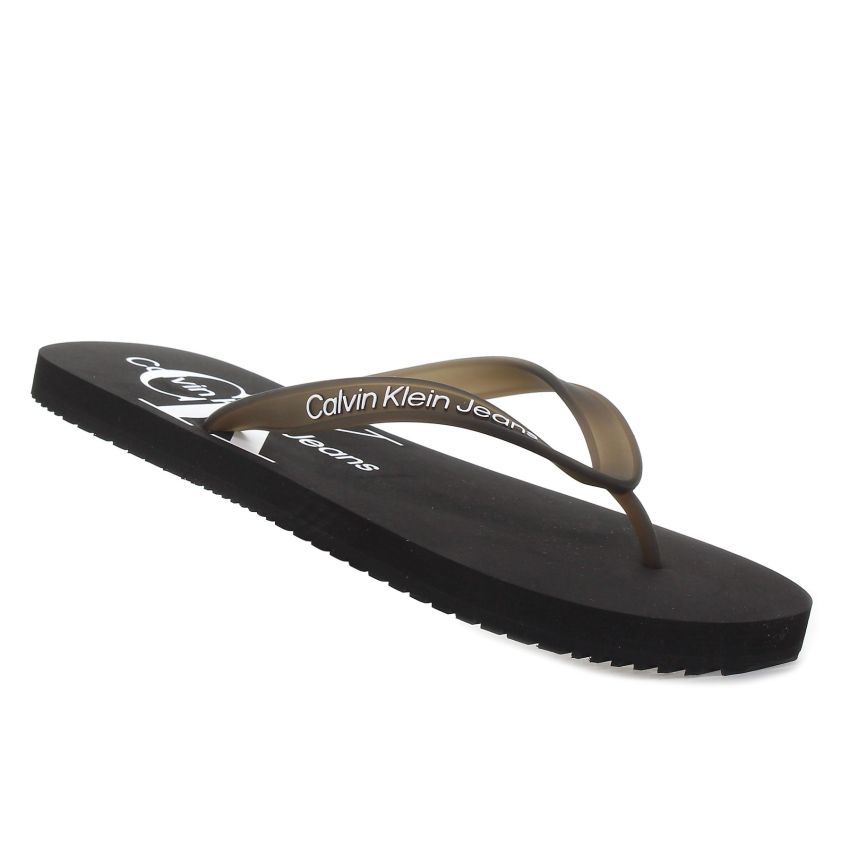Calvin Klein Beach fekete férfi papucs