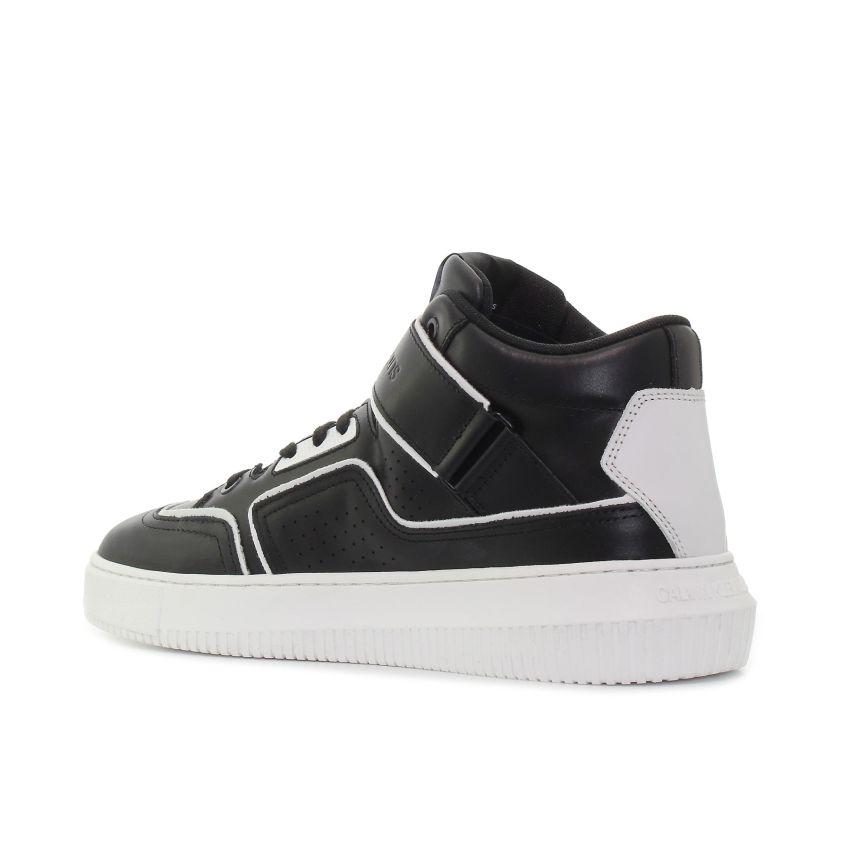 Calvin Klein Chunky Cupsole Laceup Mid fekete férfi cipő